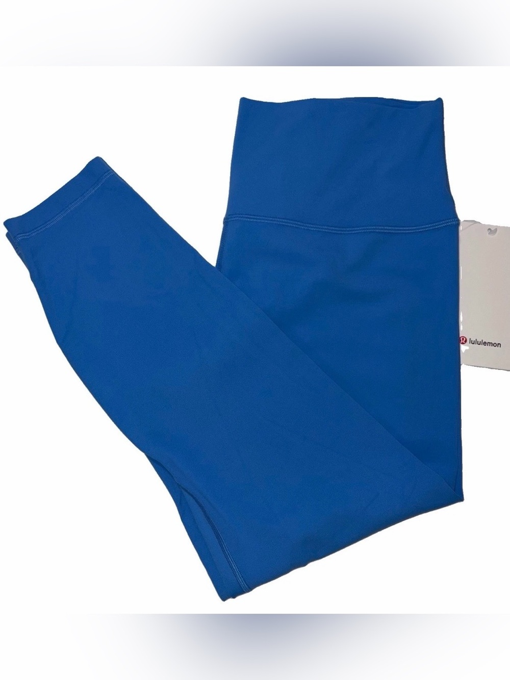 NWT•LULULEMON•SIZE 14•ALIGN HIGH RISE 25”L PANT*AUTHENTIC•POOL BLUE•RETAIL $98